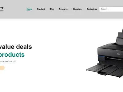 Replicate : A brand that's excels in printing products branding graphic design logo ui website