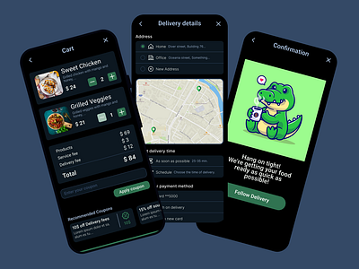 Healthy food ordering app