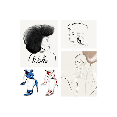 Portrait Illustrations digital illustrations illustrations ink illustrations pen illustrations pencil illustrations portraits