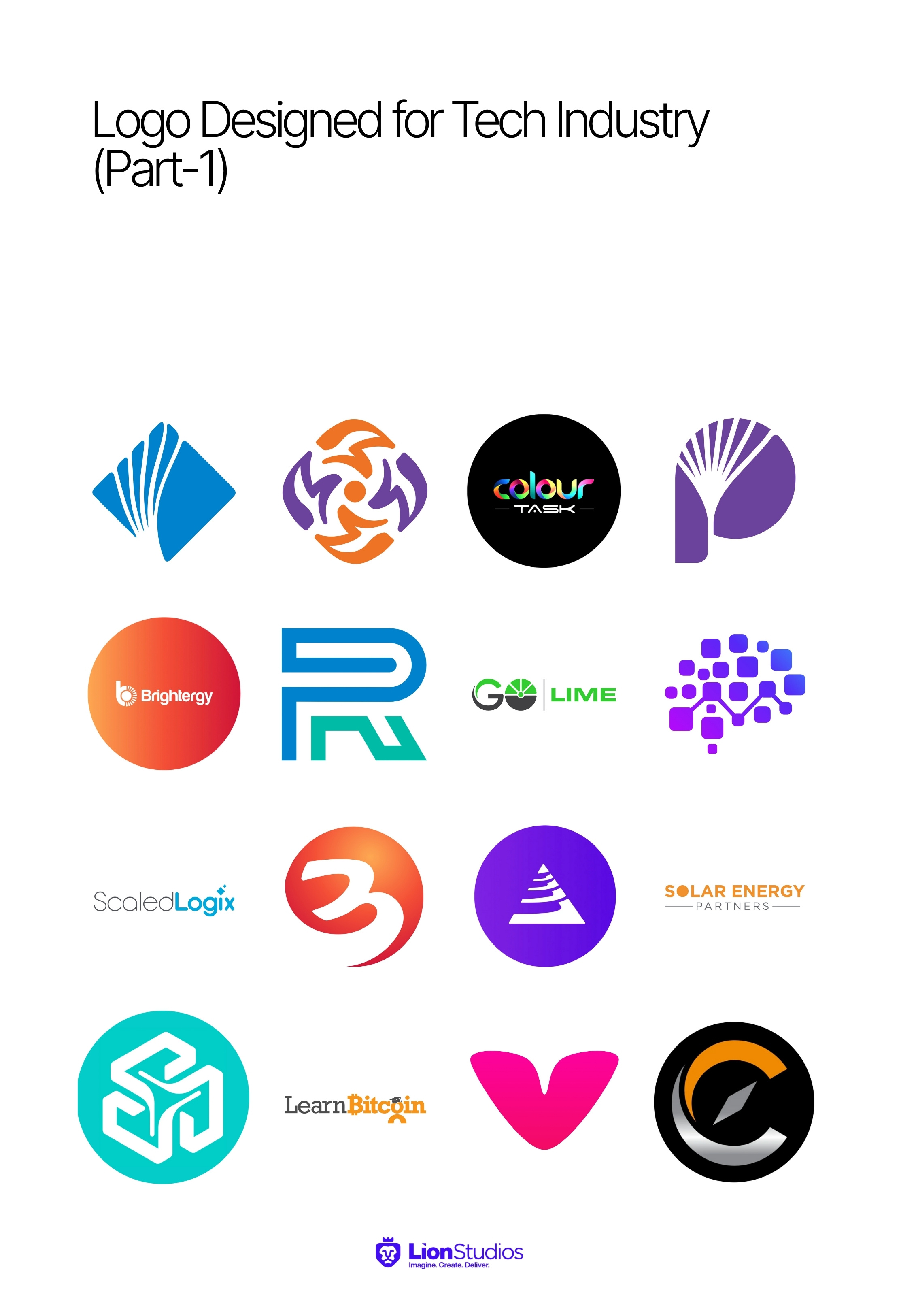 Logo Designed for Tech Companies | Part-1 ai custom logo design dynamic flat handcrafted handdrawn logo handmade logo lettermark logo minimal modern portfolio saas saas logo small business startups symbolic tech logo technology