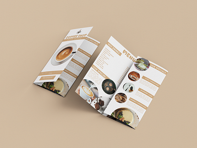 Coffee Shop Menu Design (Brochure Menu Project) app branding design graphic design illustration logo typography ui ux vector
