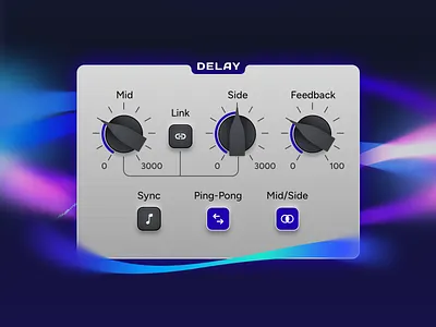 "Analog Drift" UI for Phantom Sounds ableton audio plugin daw desktop ui logic pro music music production music software sketchapp sound ui uidesign vst vst effect vst gui vst plugin vst ui