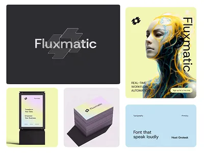 AI, Tech, Futuristic, Automation, Data Stream, Workflow, F logo 3d ai agent ai logo animation artificial intelligence automation branding business data stream ecommerce futuristic logo logo artist logodesign minimal modern logo software tech startup workflow