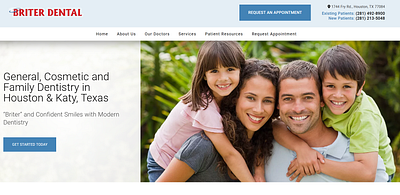 Dental Website Design dental website dentist dentistry design graphic design web design website design
