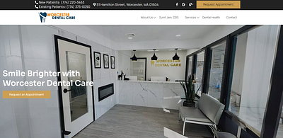 Dental Website Design dental website dentist dentistry design graphic design web design website design