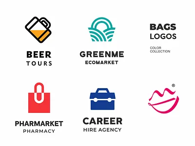 Bags logos bag branding logo logodesign logomark logotype sale logo