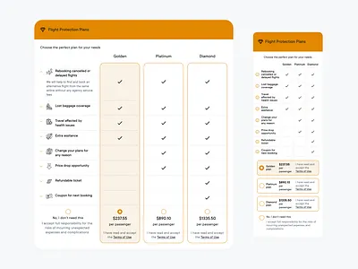 Flight plans app design flight plan ui ux web design