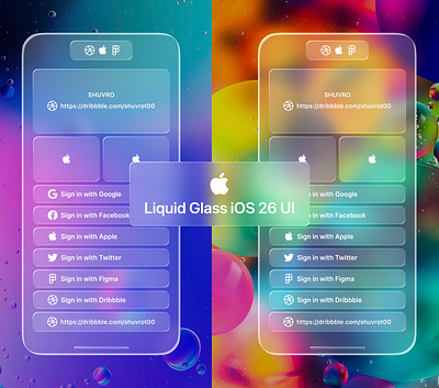 Liquid Glass iOS 26 UI | FREE ios 26 ios 26 free ui ios 26 free ui figma ios 26 ui ios 26 ui file free ios ui liquid glass ios 26 ui