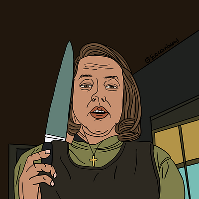 Illustrated Fan Art inspired in Cinema cine cinema digital art editorial fan art illustration magazine merch movies procreate