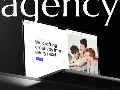 Betel web agency Website design adobe agency animation app branding creative design ecommerce graphic design hero section illustration logo minimal photoshop typography ui vector web website