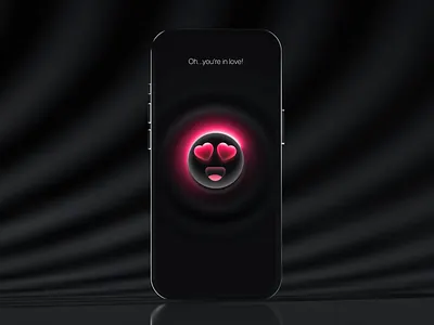 Product Design for AI Assistant — Sensing Your Emotions 3d emojis ai ai assistant ai emotions ai feelings ai friend animation emoji emojis emojis animation emotions feelings interaction design mobile mobile ai mobile ai app mobile ai assistant mobile app premium app product design