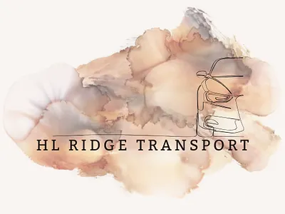 HL Ridge Transport business cards logo