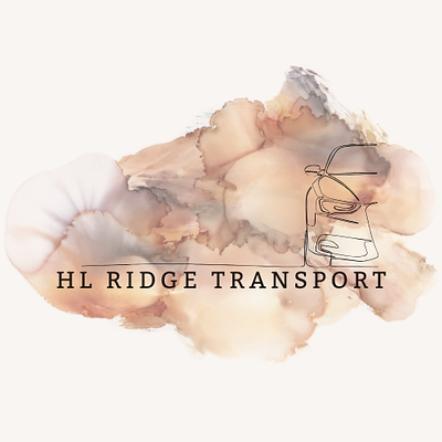 HL Ridge Transport business cards logo