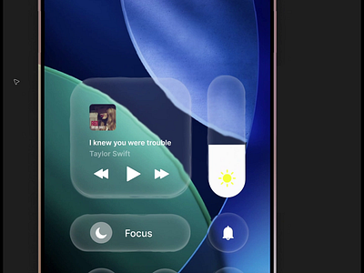 IOS 26 Glassmorphism Concept animation branding motion graphics ui