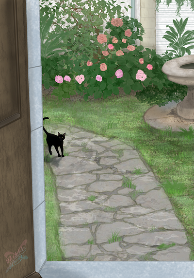 Silent Meowrd illustration