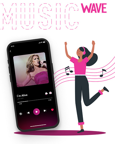 Music Wave ui