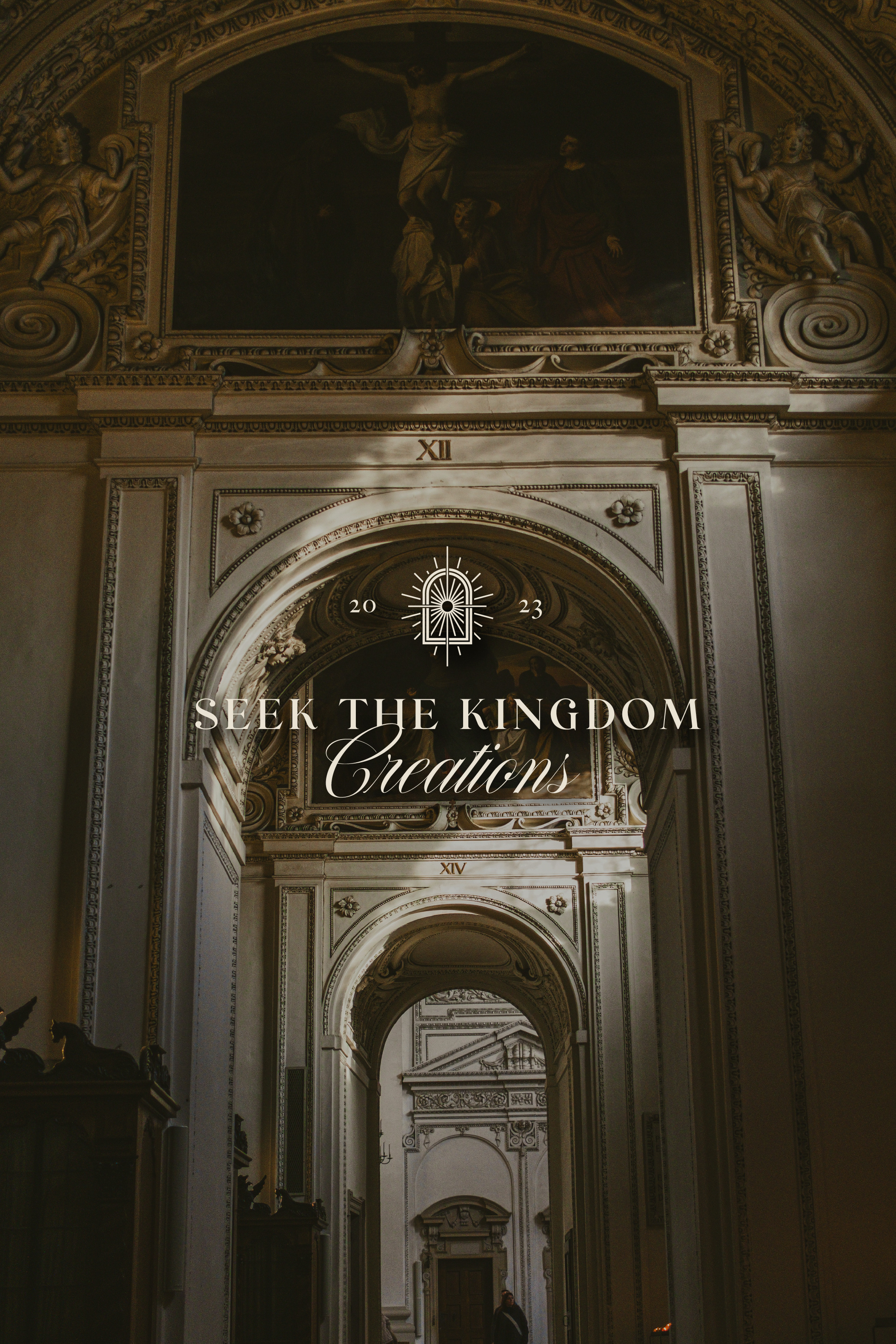 Seek the Kingdom Creations - Logo branding catholic design graphic design logo logo design