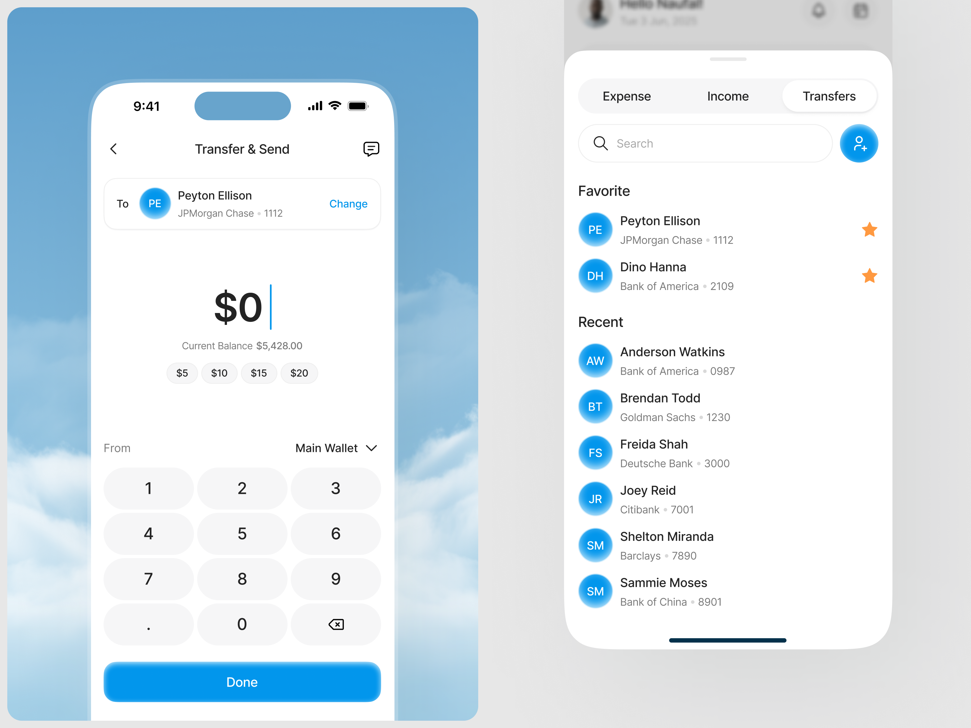 Lumen - AI Finance Tracker [Transfer] ai clean finance finance app list minimalism mobile mobile design money management money tracker tracker tracking transaction transfer ui ux wallet