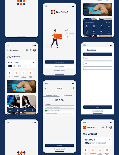 Dinamic Pay | UI Mobile figma product redesign ui ux