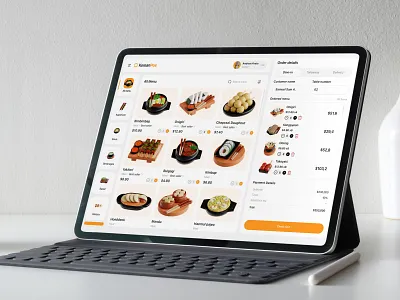 Korean POS - Modern Point-of-Sale System cashier designinspiration foodapp koreanfood ordermanagement pointofsale possystem productdesign restaurantapp restauranttech tabletui uidesign uiuxdesign userinterface