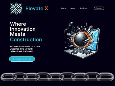 CONSTRUCTION WEBSITE DASHBOARD app design design figma graphic design ui