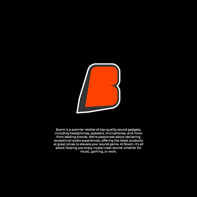 Boom! animation branding graphic design logo