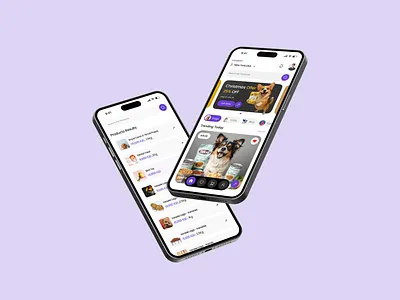 Pet Food Ecommerce App android app filter checkout ecommerce app ios app mobile app pet care app pet ecoomerce pet food pet food app pet food shopping pet nutrition pet product pet vet profile search ui uiux ux