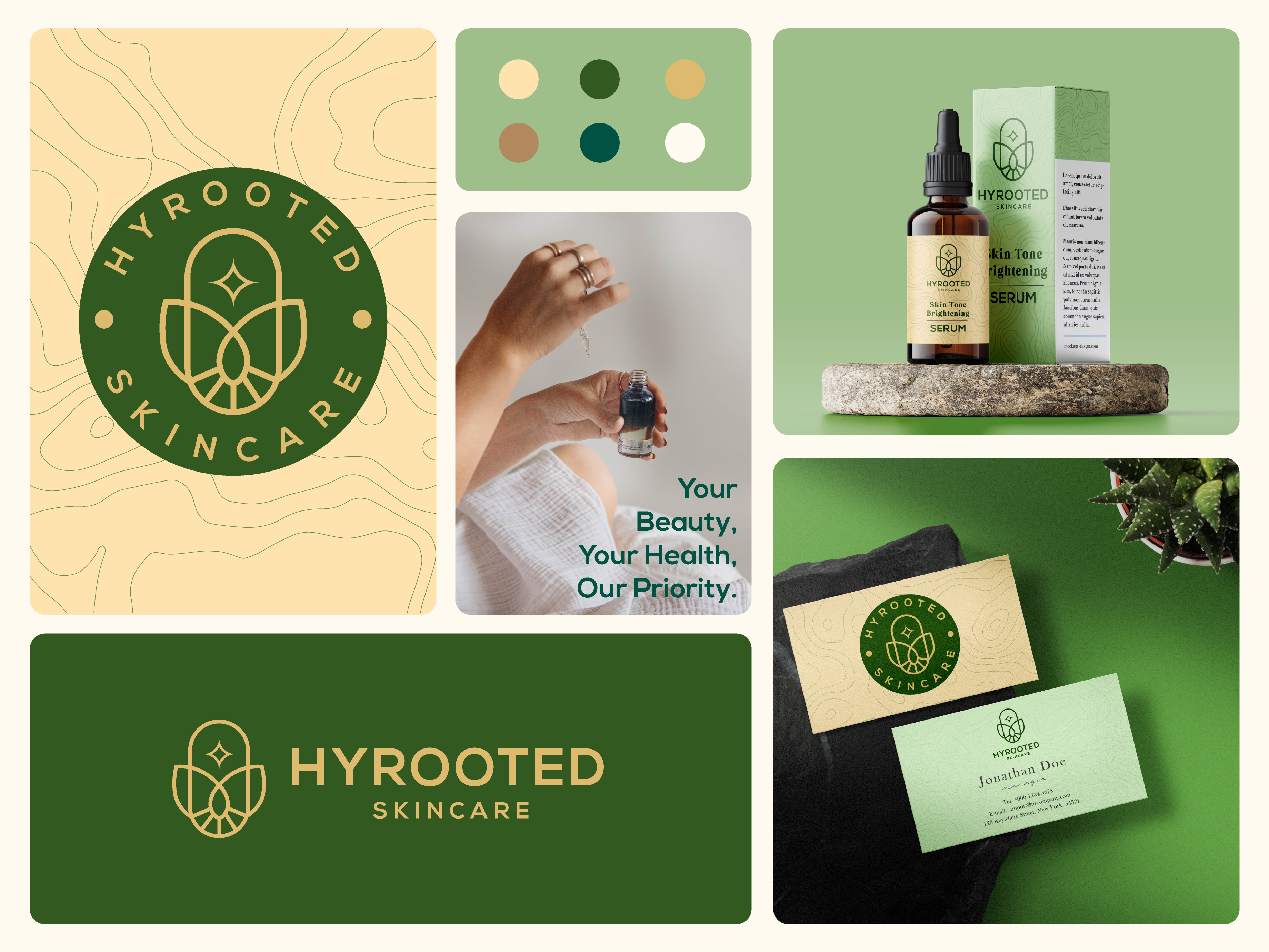 Example of Beauty & Skincare Premium Logo Design
