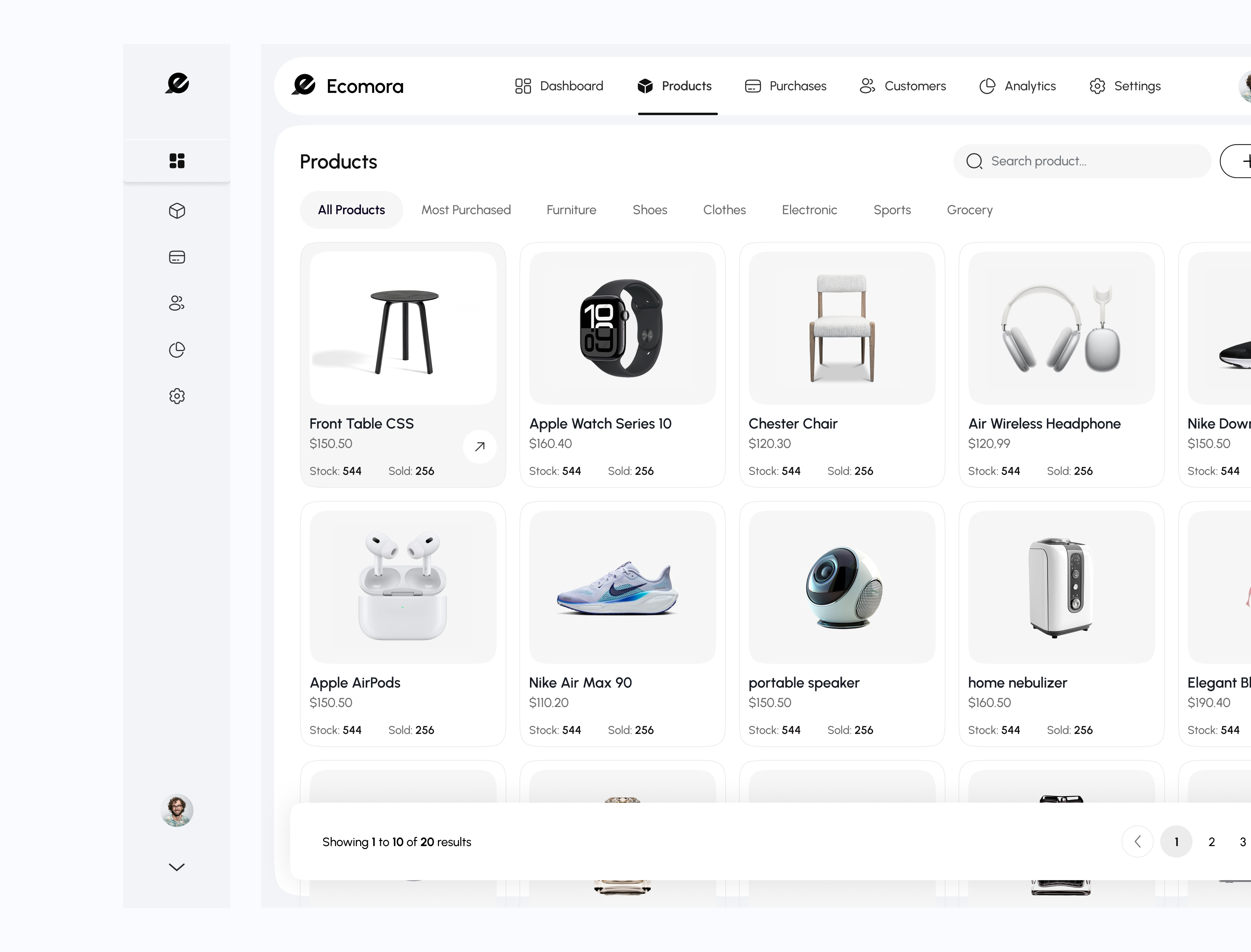 Example of Ecommerce Website Design