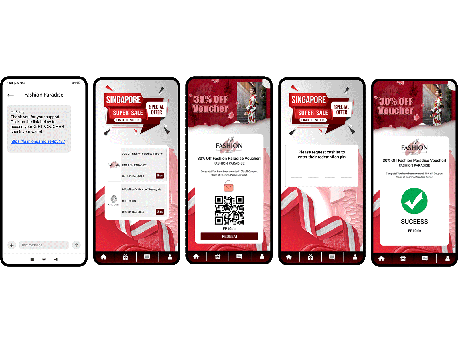 GSS Voucher Designs- Engage and Retain Customers animation branding graphic design great singapore gss voucher manager gss vouchers logo voucher management system