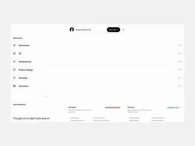 Hover Effect Animation animation design hover insteraction motion graphics ui ui design ux website