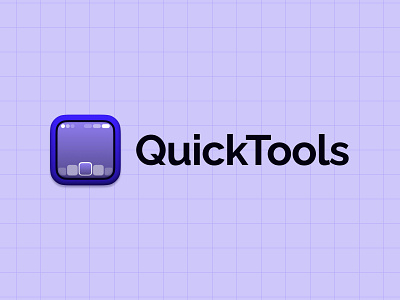 QuickTools - Logo app branding app icon app logo app logo design brand design branding branding for app design design for app icon design for app logo design for logo digital design graphic design logo logo design logo for app logo for macos app mac app icon macos app icon macos app logo