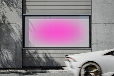 Billboard mockup by Ply 3d 3d mockup billboard branding design graphic design illustration logo mockup poster vehicle