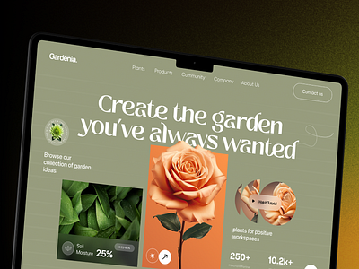 Flower shop web ui design clean ui ecommerce flower flower shop hero section minimal ui modern ui online shop product design shop store ui ux web web design web ui website