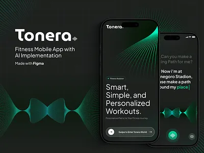 Tonera - Fitness Mobile App & Website app behance branding design inspiration design reference design ui dribbble figma fitness graphic design linkedin logo management mobile app mobile design showcase ui app uiux web design website