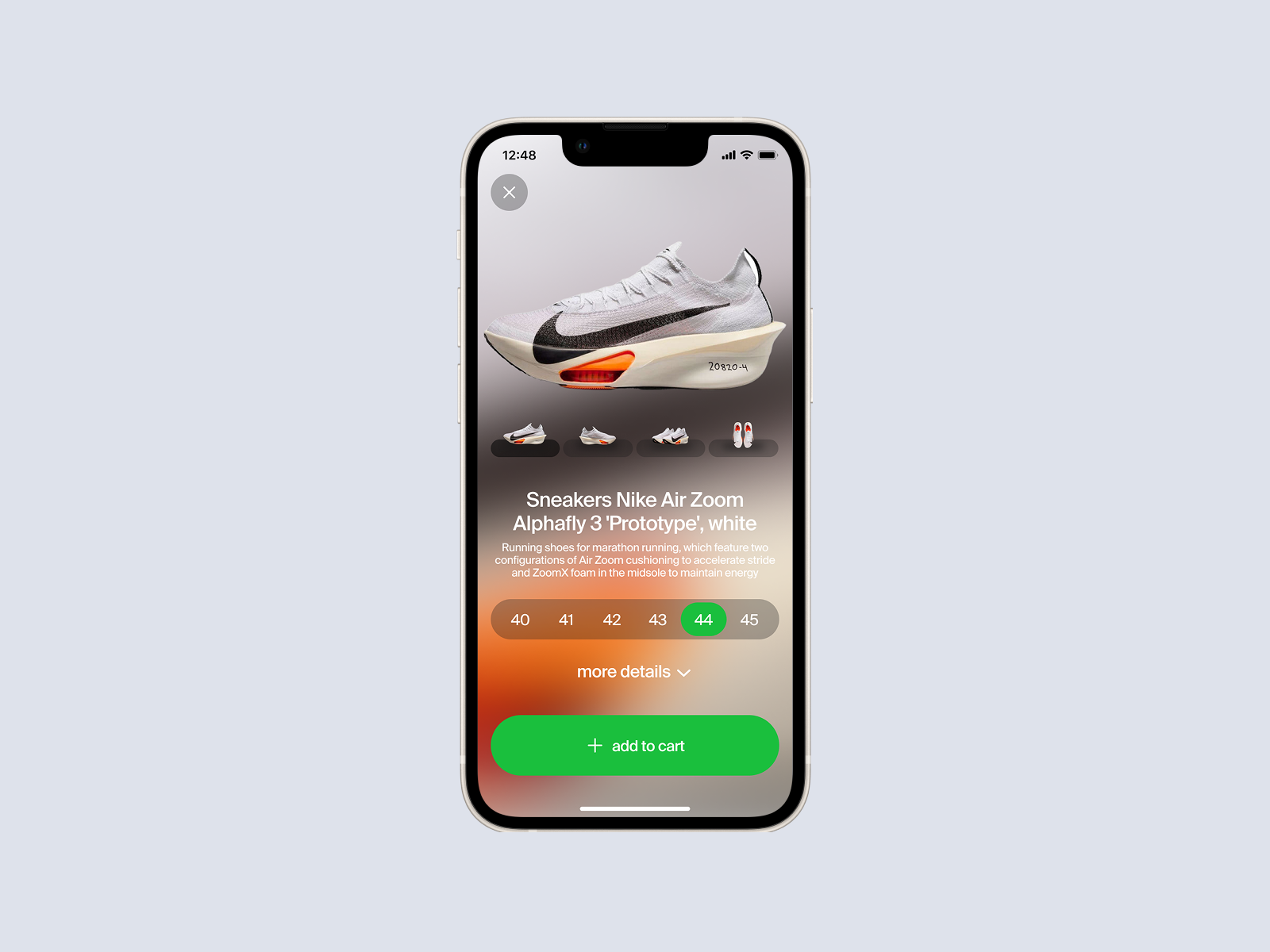 E-commerce App - Product card app design e commerce ecom ecommerce ecommerce design interface minilast mobile online shopping poduct page product card sneakers ui