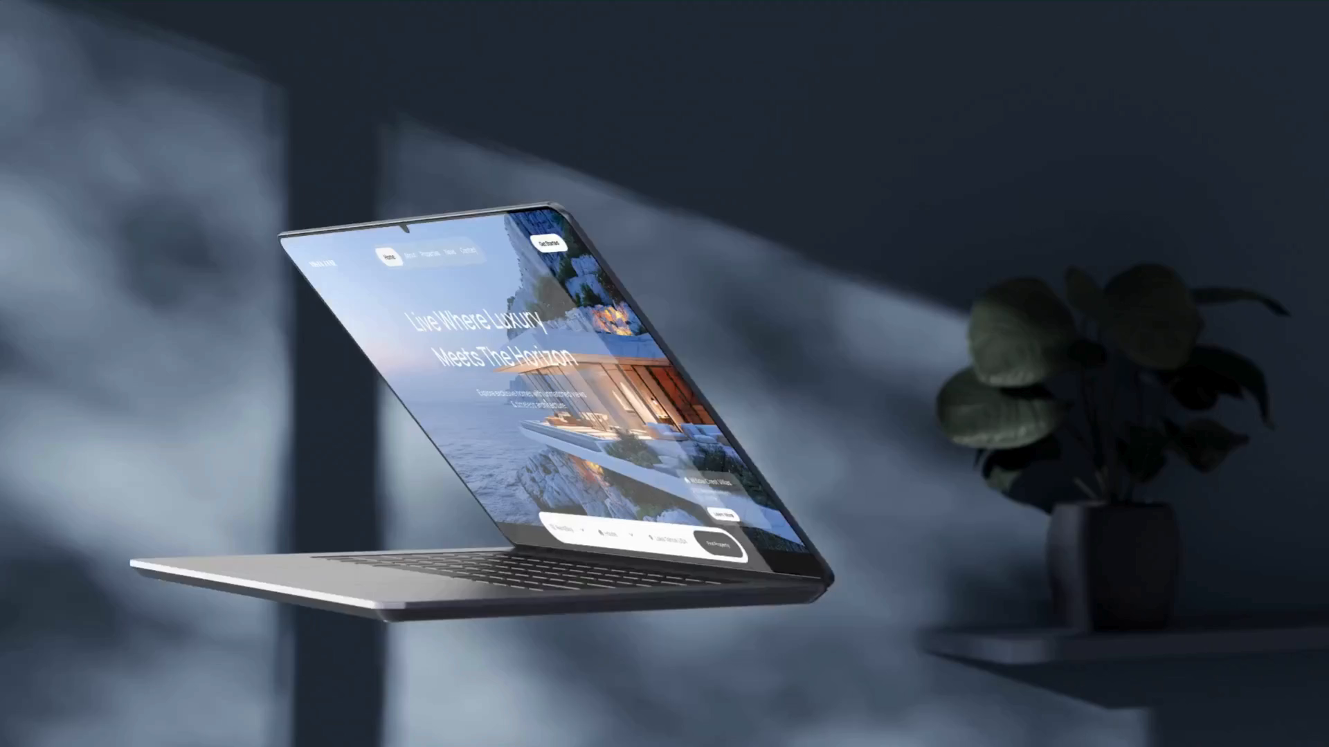 Example of Real Estate Landing Page Design