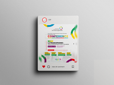 Flyer - OIF branding design flyer illustration logo typography