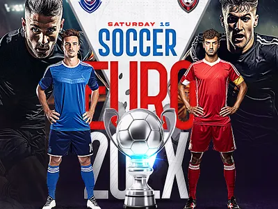 Football Match Day Promo – PSD Template for Social Media banner club match promotion design editable football poster football match flyer football poster football team lineup graphic design instagram post design match promo design modern matchday design photoshop sports layout poster poster design psd flyer for sports social media post design sports sports event promotion sports social media graphic tournament match flyer