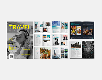 Travel Magazine Layout – Editorial, Print & Cover Design clean layout cover design creative layout editorial design editorial layout graphic design grid layout indesign layout design magazine design magazine spread modern magazine page design print design print layout publication design travel layout travel magazine typography visual storytelling
