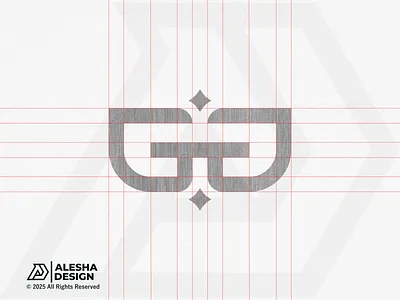 GG or GJ Logo Idea art awesome branding city design g logo gg gj graphic design icon initial initials initials logo inspiration inspirations line art logo vector