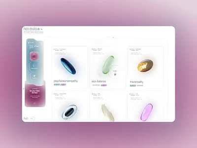 Сapsules of the Future. The Interface of Learning ai biotech education future interface learning midjourney minimalism skills sora web