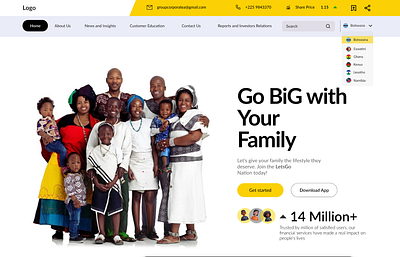 landing page hero section ui graphic design ui