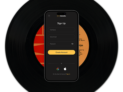 Music App | Concept music app uiux