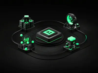 Shieldeum — 3D for AI Infrastructure DePIN 3d 3d animation 3d design ai ai design creative design depin depin design interaction interactive design motion motion graphics web3