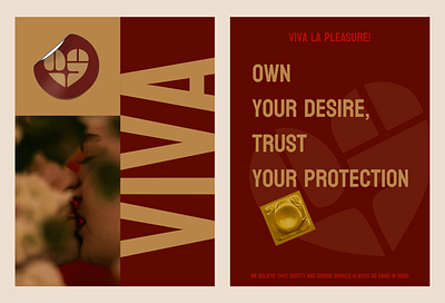 Graphic design for Pleasure brand ad advisory design brand branding condom design graphic design logo love love company manufacture design pleasure poster protection ui ux