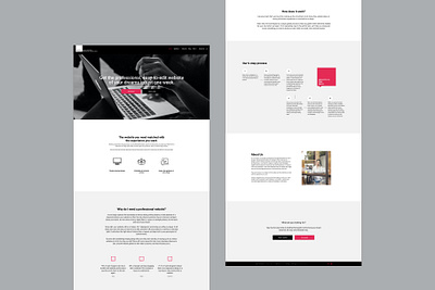 Minimalist sales page clean design graphic design illustration minimal ui vector website design