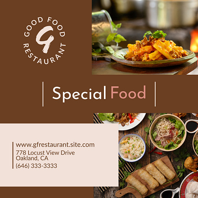 Cover Page cover page design food graphic design post restaurant social media