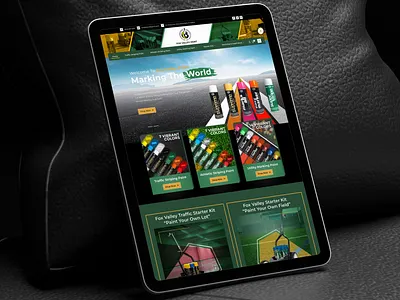 Fox Valley Paint – Specialized Marking Paint Website Design branding construction paint supplier industrial paint web design landing page machine applicators marking paint website modern web design paint ecommerce design paint manufacturer paint resellers paint supplier specialty paint web design sports field paint site stencils traffic marking paint ecommerce utility marking paint ux web design wordpress paint manufacturer