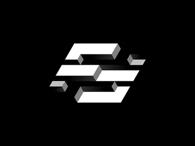 Ambigram Letter F Logo ambigram f geometric letter logo monogram typography